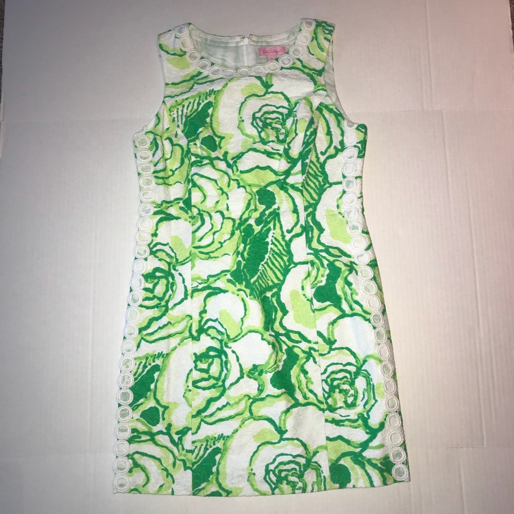 Lilly Pulitzer Heart Breakers Mila Lace Shift 4